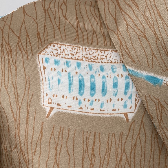 Vintage Fendi Jeans Roma Button Down Brown - Picture 4 of 10